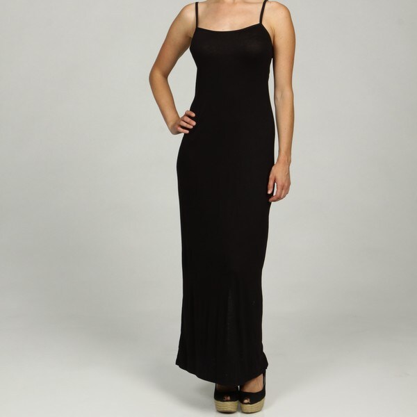 24/7 Comfort Apparel Women's Camisole Maxi Dress - Overstock Shopping ...