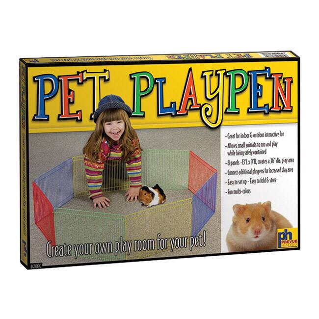 Prevue Pet Products Multi-Color Small Animal Playpen