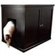 preview thumbnail 5 of 18, The Refined Feline's Enclosed Litter Box Wooden End Table