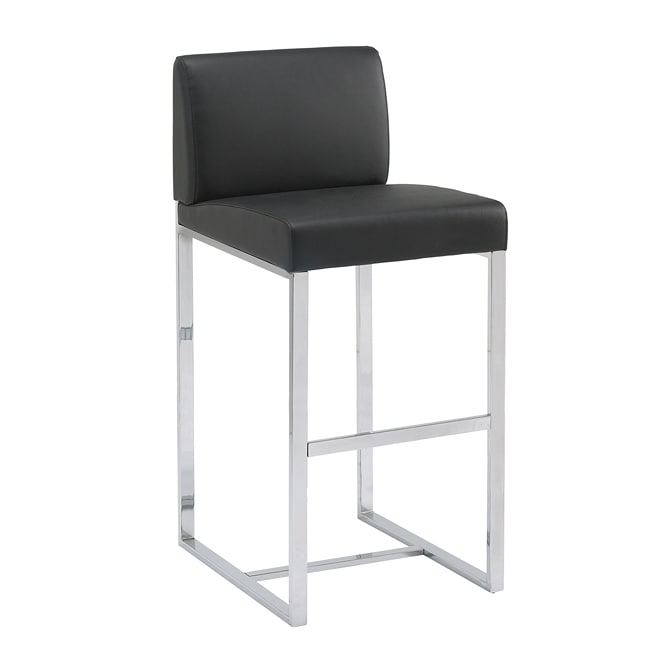 Sunpan Addison 30 inch Metal Black Barstool