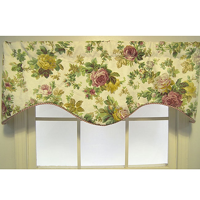 Rose Garden Cornice Valance