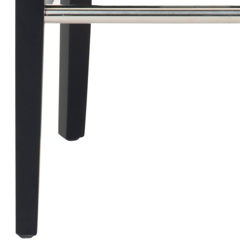 SAFAVIEH Betheny Brown Leather 29-inch Bar Stool - 18.7" x 23.2" x 43.5"