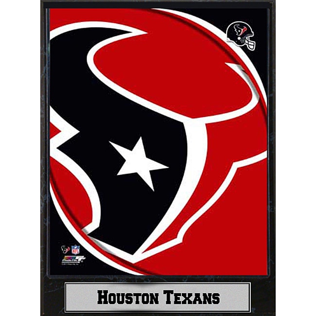 2011 Houston Texans Logo Plaque