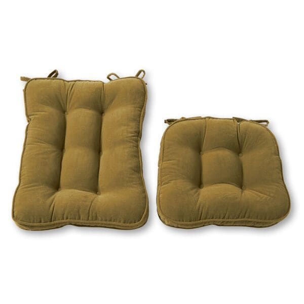 Moss Hyatt 2-Piece Reversible Rocking Chair Cushion Set