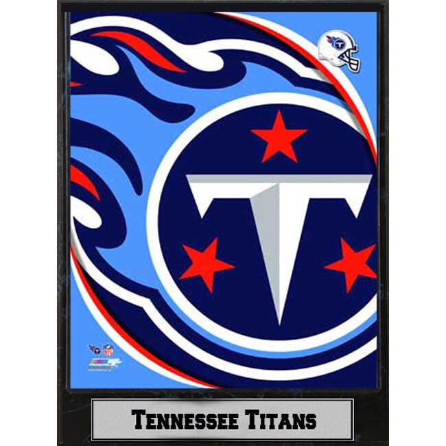 2011 Tennessee Titans Logo Plaque (9 x 12)