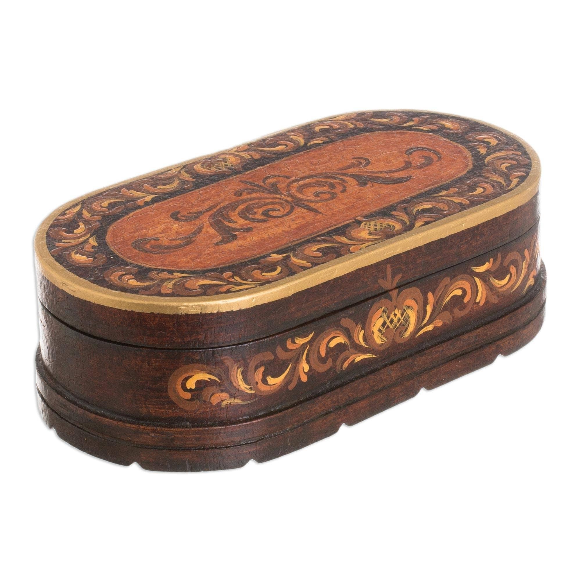 Shop Handmade Cedar Wood Reminisce Jewelry Box Peru 10 25 X