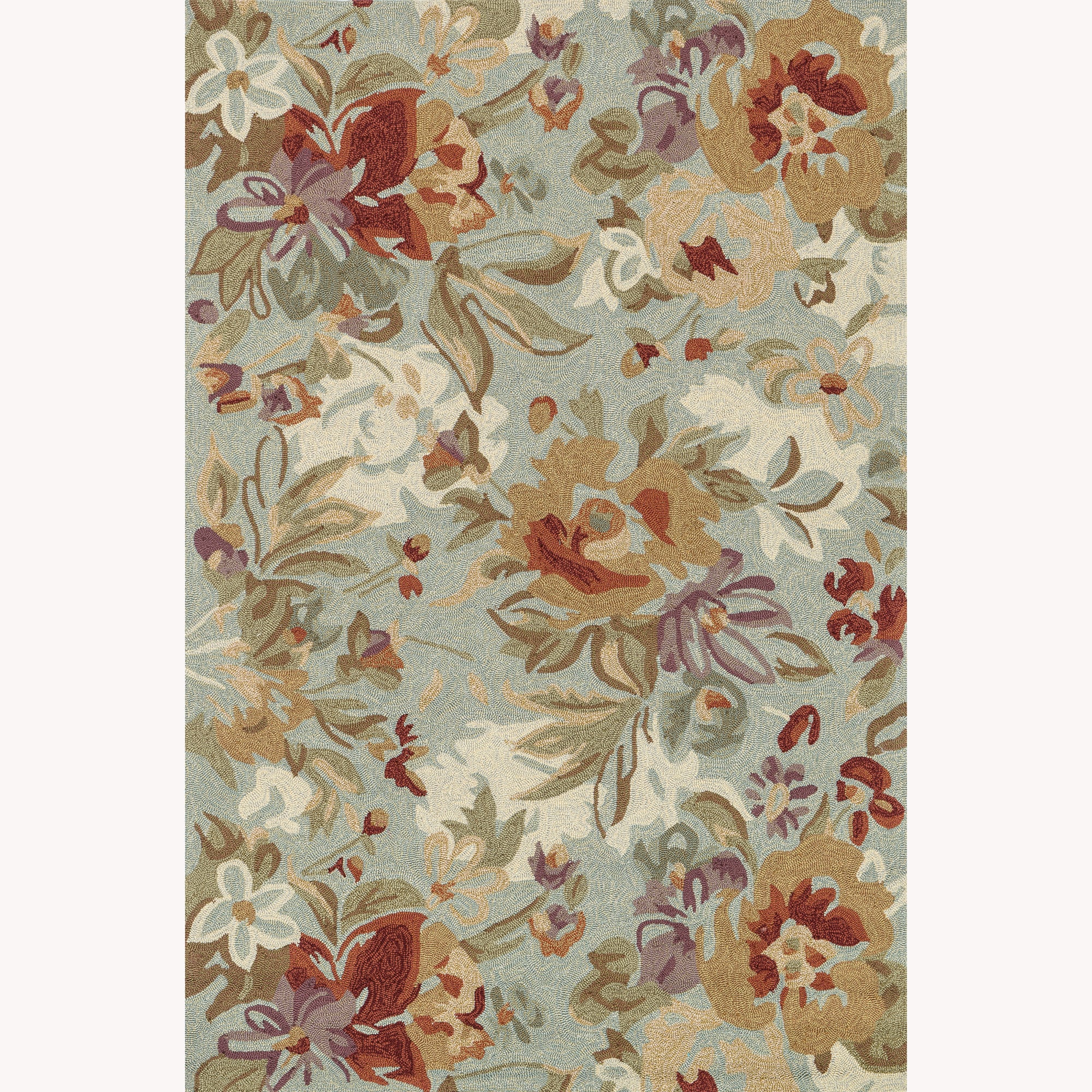 Hand hooked Charlotte Mist/multi Rug (36 X 56)