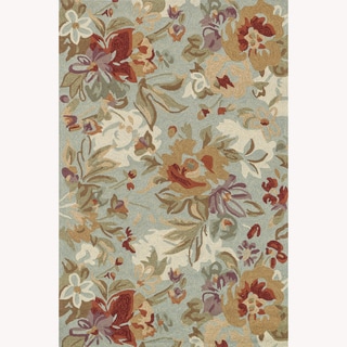 Hand hooked Charlotte Mist/Multi Rug (36 x 56)   13794499