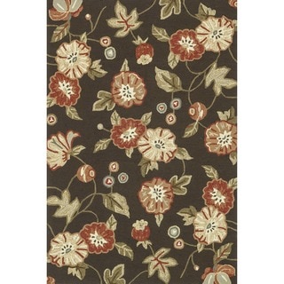 Hand hooked Charlotte Charcoal Rug (5 x 76)   13794490  