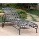 International Caravan Santa Fe Nailhead Multi-position Chaise Lounge - Thumbnail 0