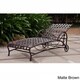 International Caravan Santa Fe Nailhead Multi-position Chaise Lounge - Thumbnail 3