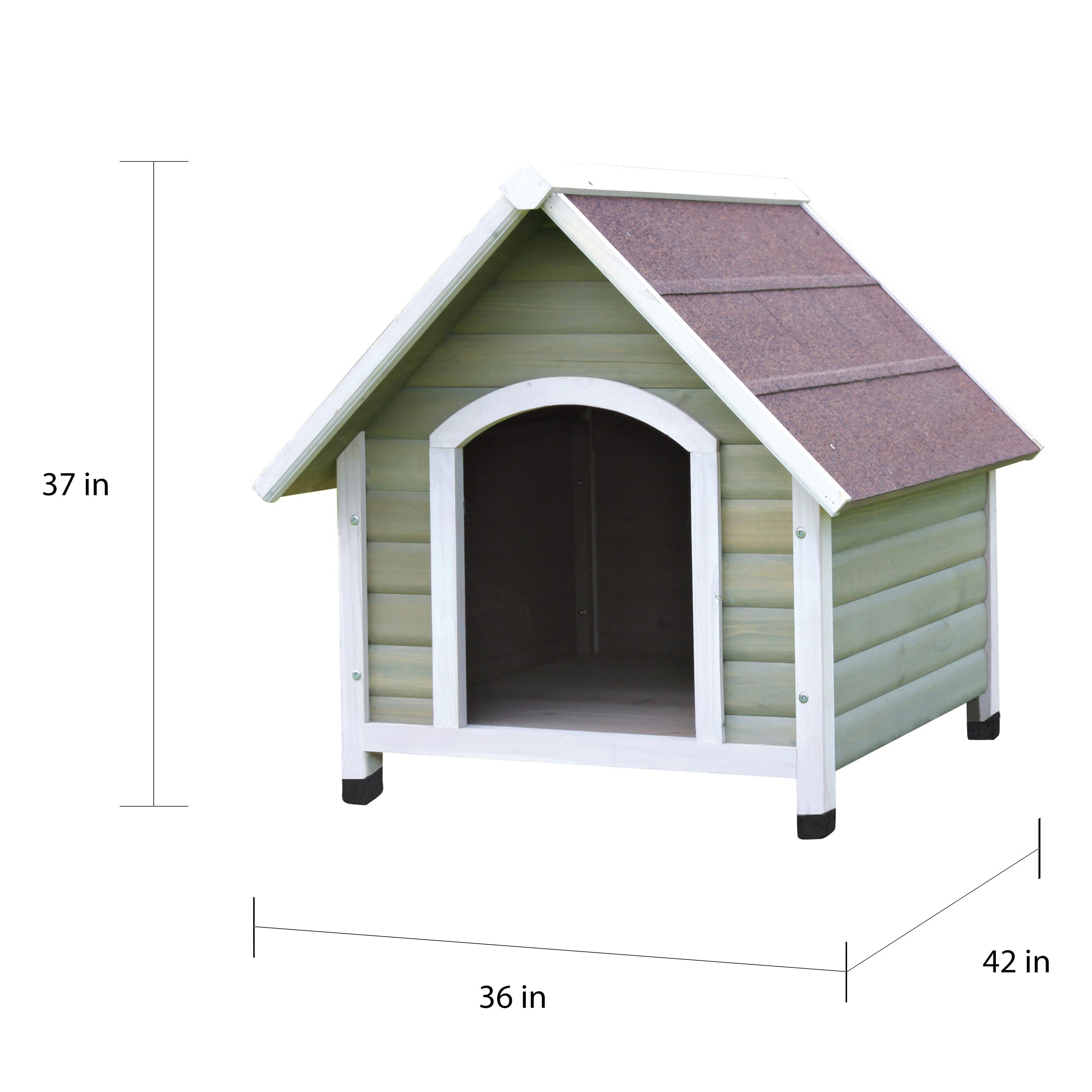 trixie rustic dog house