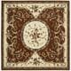 preview thumbnail 1 of 0, Nourison Hand-tufted Persimmon Overland Street Rug (7' Square) - 7' Square