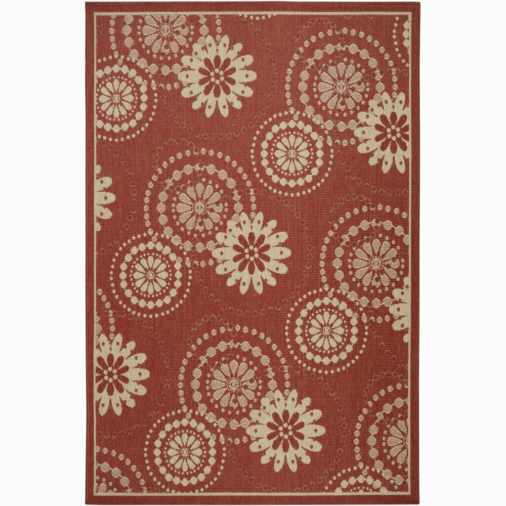 Mandara Red Oriental Area Rug (8 X 11)