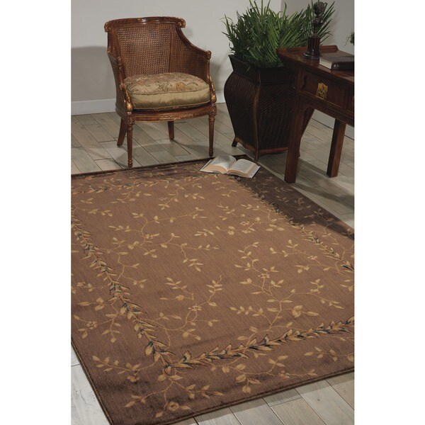 Nourison Somerset Khaki Area Rug (7'9 x 10'10) - 7'9 x 10'10