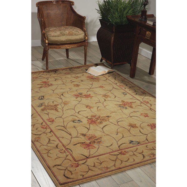 Nourison Somerset Ivory Area Rug - 5'6 x 7'5