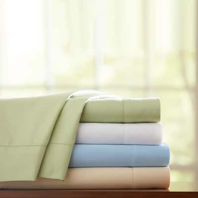800 Thread Count Long Staple Cotton Hemstitch Deep Pocket Bed Sheet Set