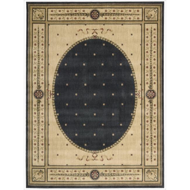 Nourison Summerfield Navy Rug (36 X 56)