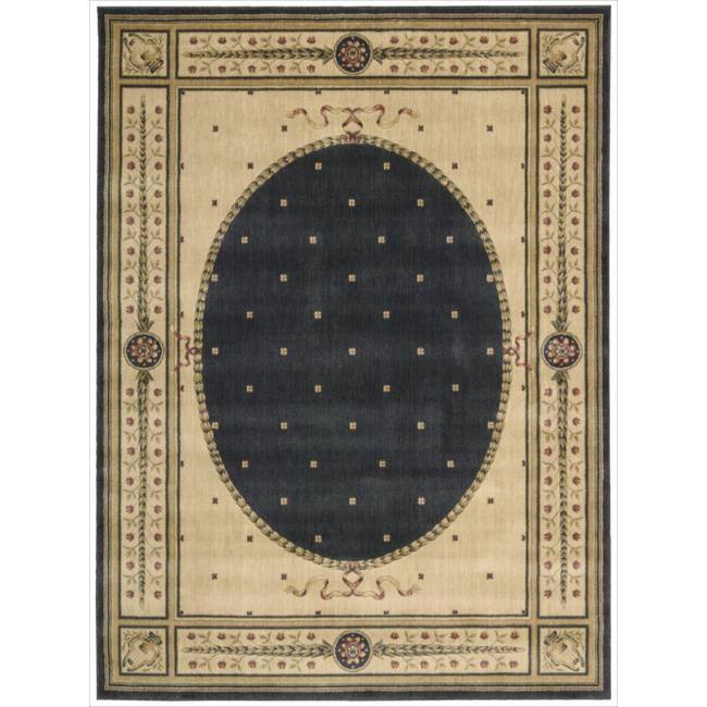 Nourison Somerset Navy Area Rug - 3'6" x 5'6"