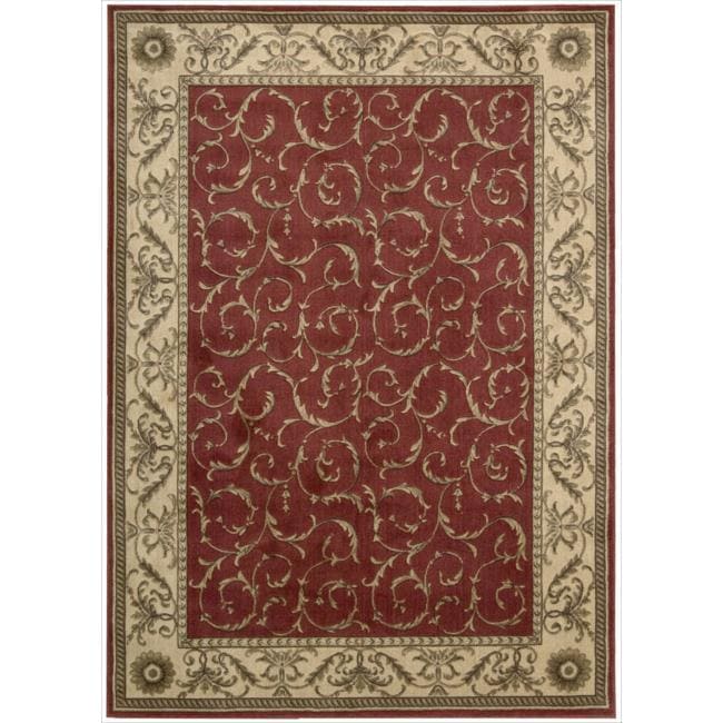 Nourison Summerfield Red Rug (79 X 1010)