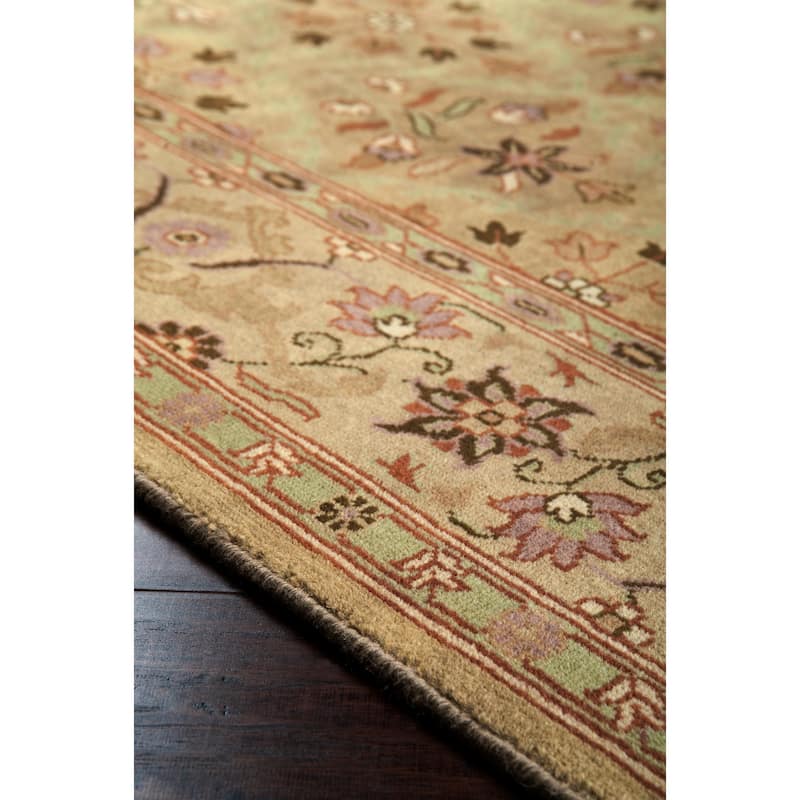 Hand-knotted Belmont Wool Area Rug - 8' Round - 8' Round