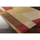 preview thumbnail 5 of 3, Hand-knotted Brown Contemporary Thornbury Wool Abstract Area Rug - 8' x 11' - 8' x 11'