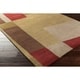 preview thumbnail 3 of 3, Hand-knotted Brown Contemporary Thornbury Wool Abstract Area Rug - 8' x 11' - 8' x 11'