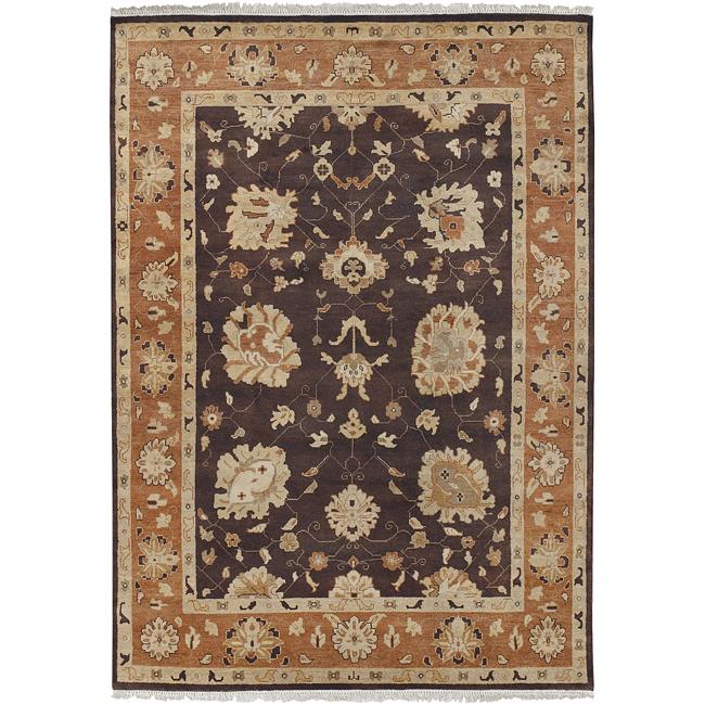 Hand knotted Bokhara Wool Rug (9 X 13)