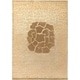 preview thumbnail 3 of 1, Hand-knotted Brown Contemporary Arista Wool Abstract Area Rug - 8' x 11' - 8' x 11'