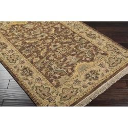 Hand knotted Dapper Wool Rug (9' x 12') Surya 7x9   10x14 Rugs