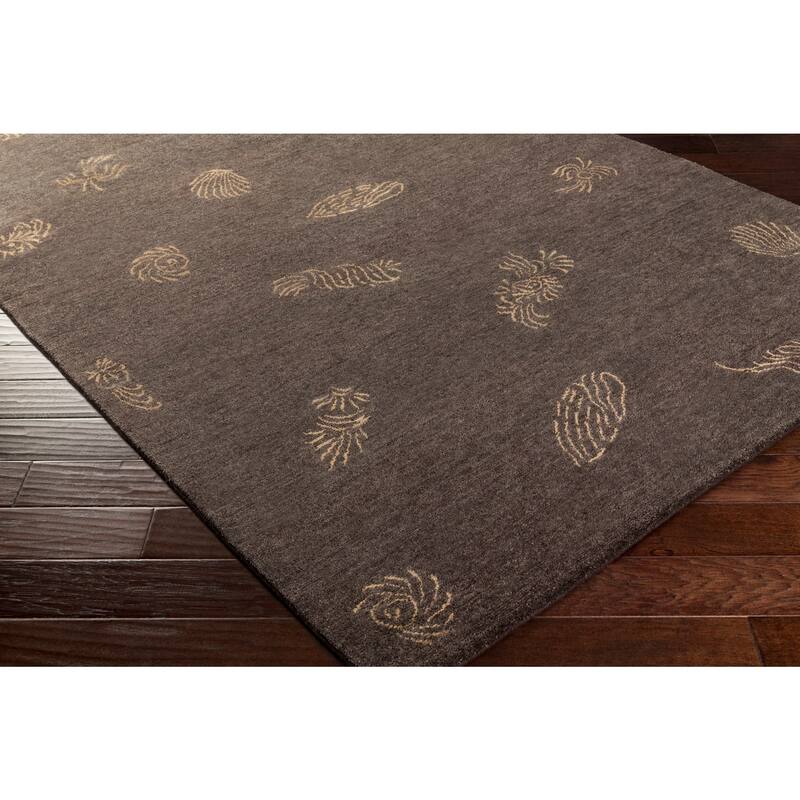 Hand-knotted Dorset Wool Area Rug - 9' x 13' - 9' x 13'