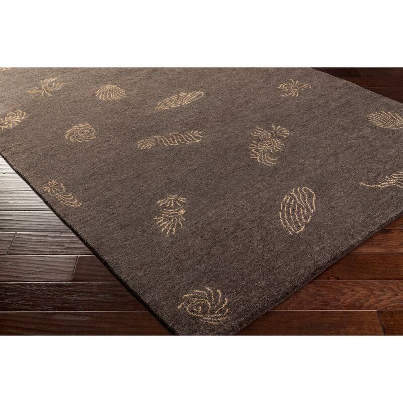 Hand-knotted Dorset Wool Area Rug - 9' x 13' - 9' x 13'