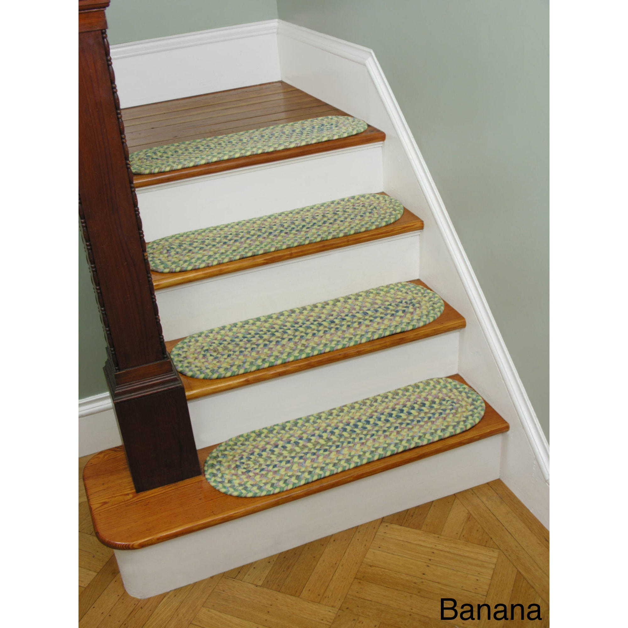 Set Of 4 Aurora Reversible Stair Treads (0.75 X 2.4)