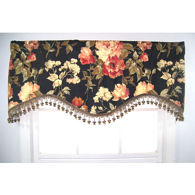 Katina Cornice Floral Valance