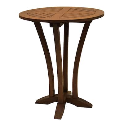 Eilaf 30-inch Eucalyptus Bar Table by Havenside Home - N/A