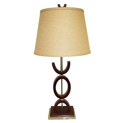 Larry Wooden Table Lamp