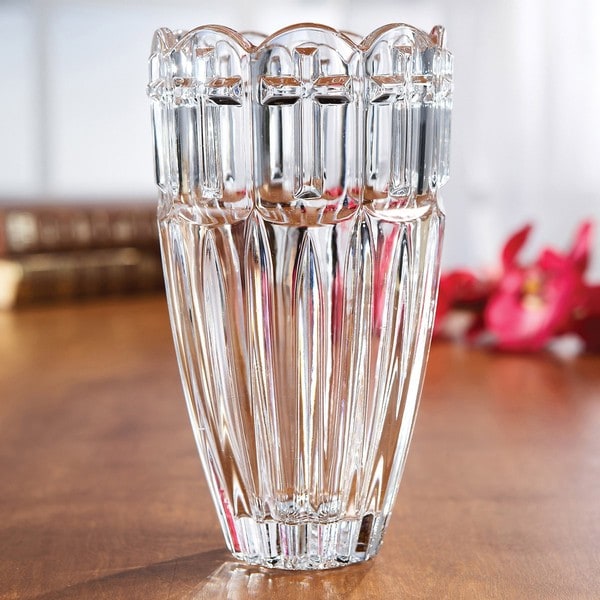 Shop Fifth Avenue Crystal Devotion 7.5inch Vase Overstock 6141744