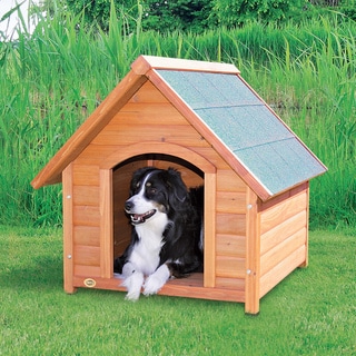 Shop Precision Pet Medium Outback Log Cabin Dog House - Overstock - 3621516