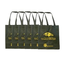 Baltimore Ravens Reusable Bags (Pack of 6) Football