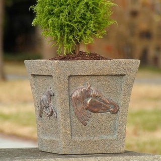 horse planter motif shipping stands pricing options
