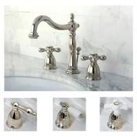 Polished Nickel Widespread Bathroom Faucet