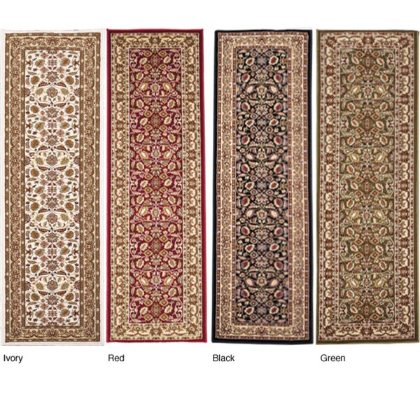 Anoosha Persian Garden Design Runner Rug (22 x 710)  