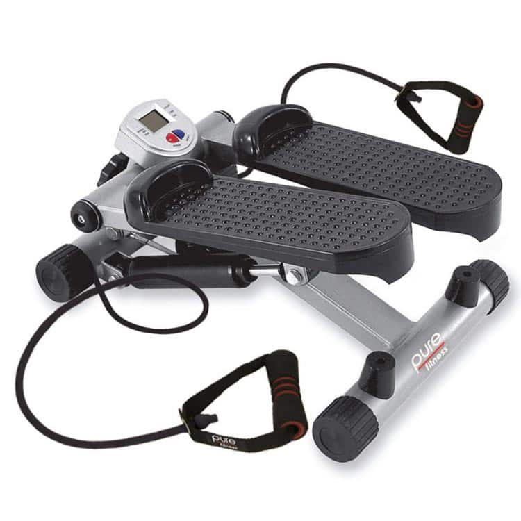 Pure Fitness Mini Stepper with Stretch Cords