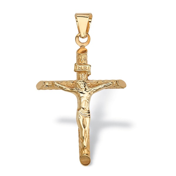 Crucifix Pendant in 14k Gold Tailored 