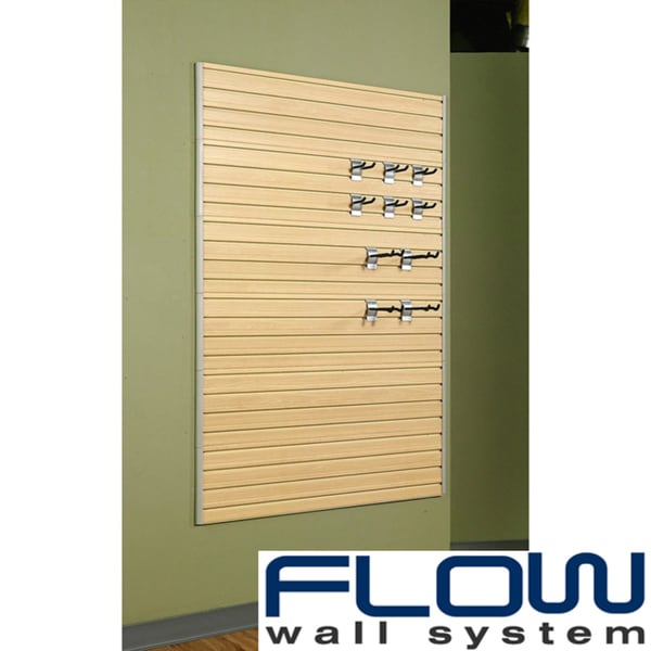 Flow Wall Maple Deluxe Starter Set RST Brands Garage Storage