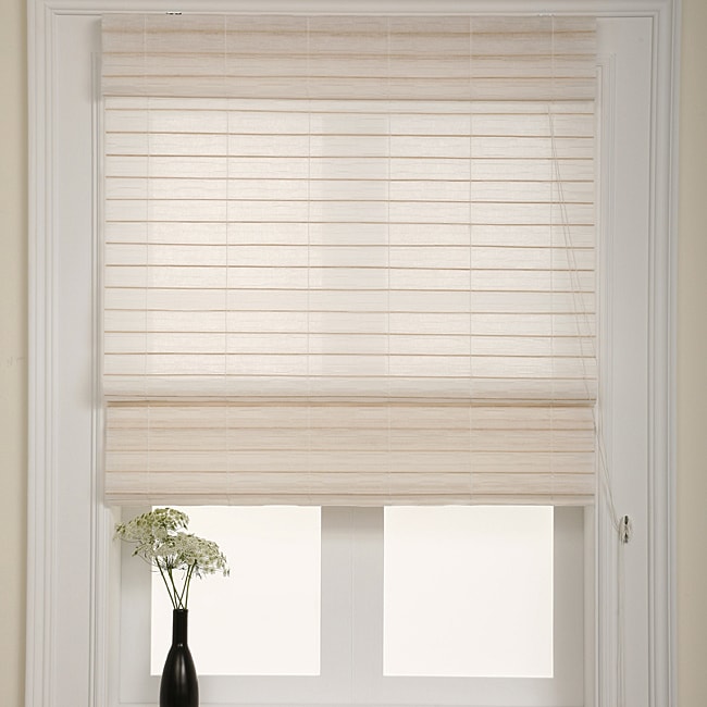 Serenity Rice Roman Shade (30 In. X 72 In.)