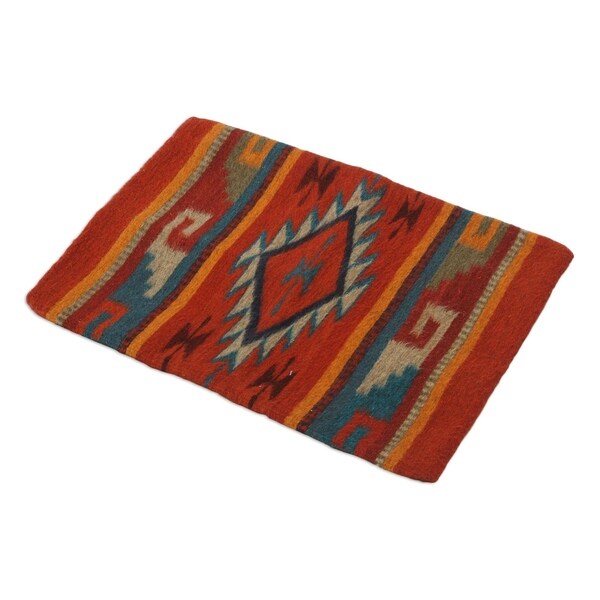 Shop Wool 'Monte Alban' Zapotec Cushion Cover (Mexico) On Sale Free