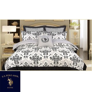 Shop Us Polo Association Leona 7 Piece King Size Comforter Set