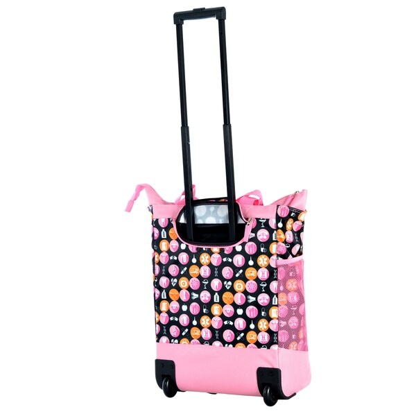 rolling nurse tote