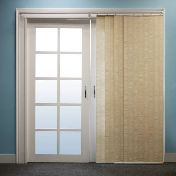 Shop Chicology Adjustable Sliding Panel Cordless Shade Double Rail